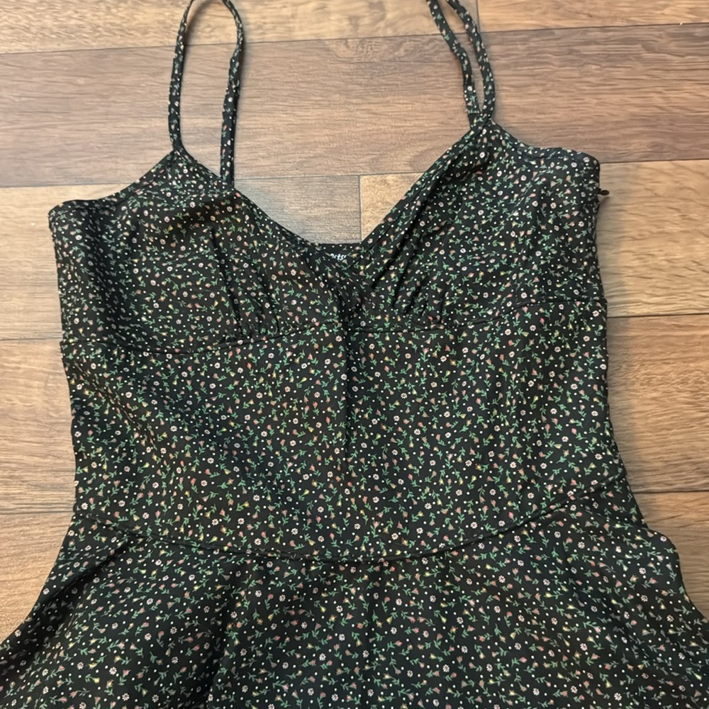 Betsey Johnson New York Size 4 Vintage Calico Cotton Floral Retro Rare Dress 90s - Picture 12 of 17